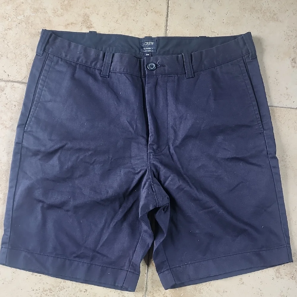 J. Crew Men’s Navy Cotton Chino Shorts